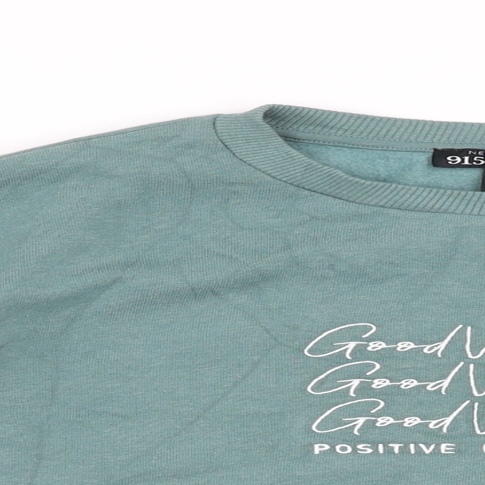 New Look Girls Green   Pullover  Size 10-11 Years