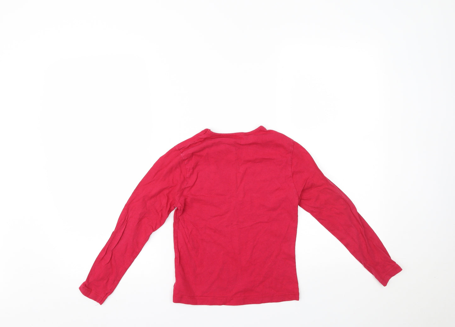 Primark Girls Red   Basic T-Shirt Size 8-9 Years