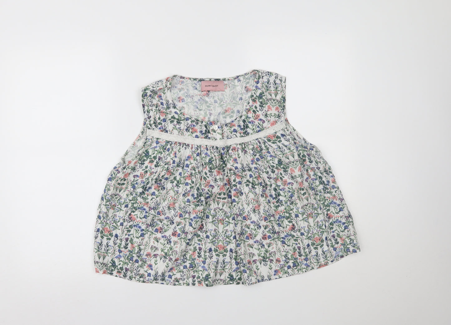 Fairy Dust Womens Multicoloured Floral  Babydoll Pyjama Set Size M