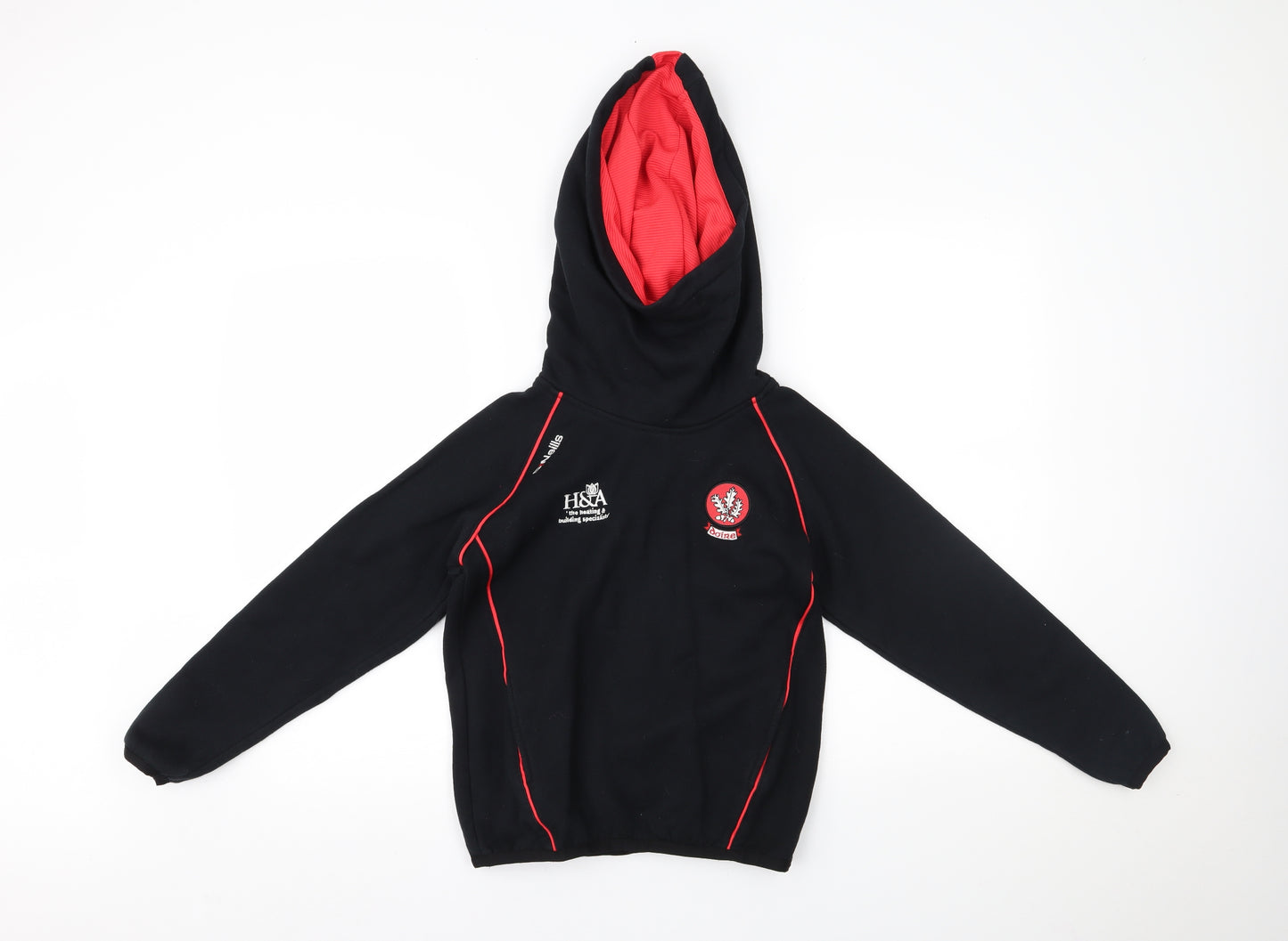 O'Neill Boys Black   Pullover Hoodie Size 7-8 Years