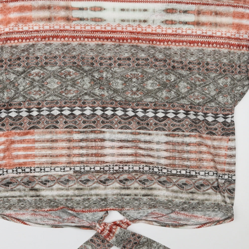 Wallis Womens Multicoloured   Basic T-Shirt Size M