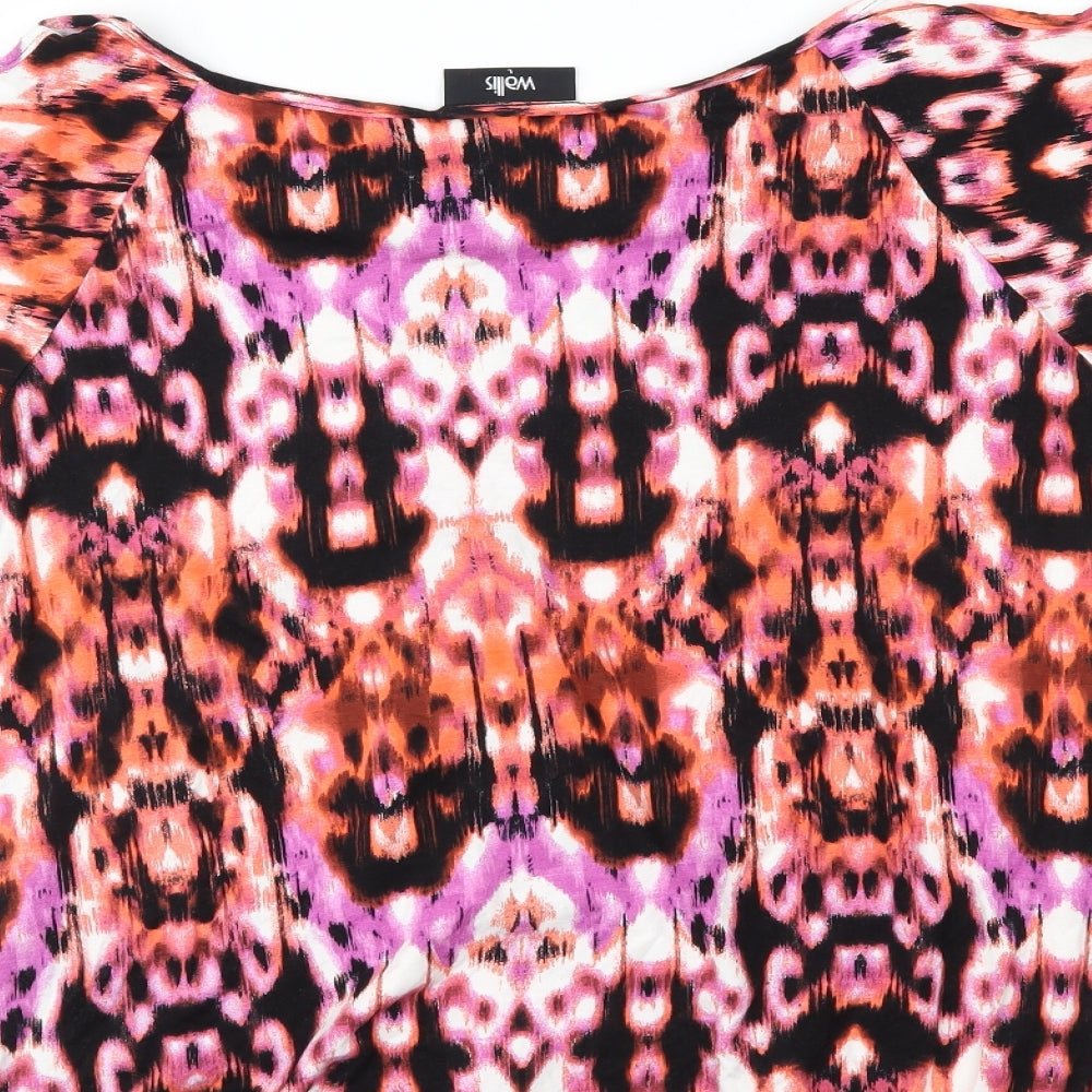 Wallis Womens Multicoloured   Basic Polo Size L