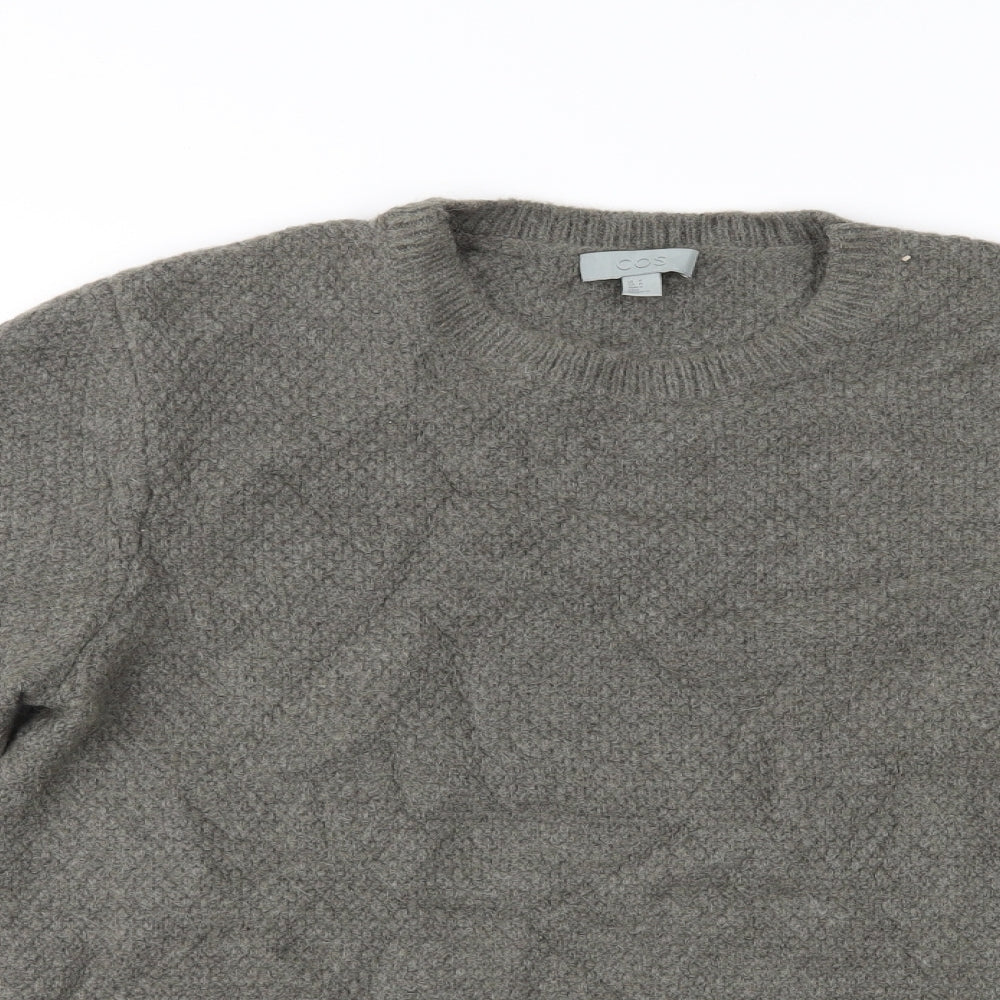COS Mens Grey   Pullover Jumper Size M