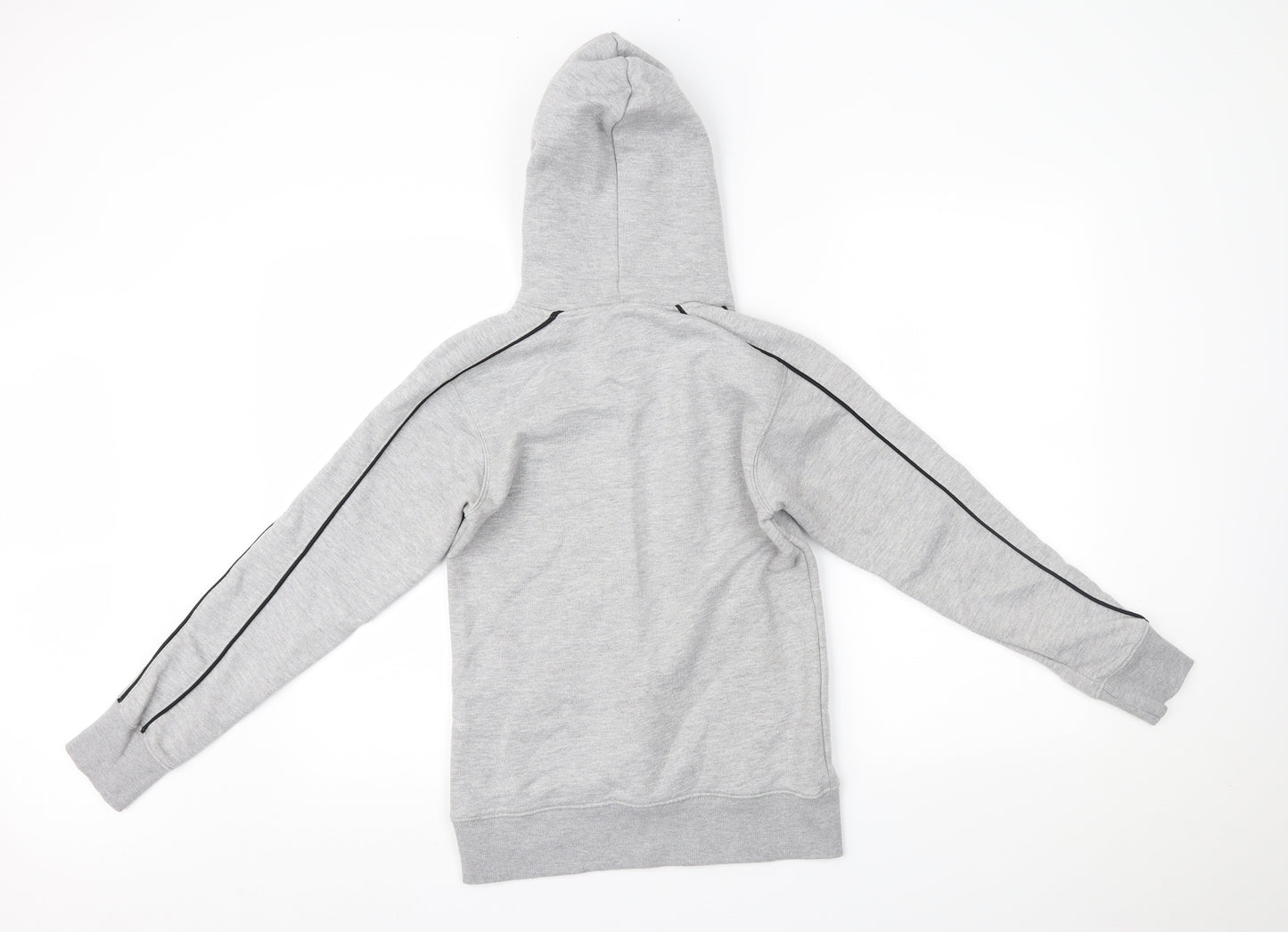 gymgarmz Womens Grey   Pullover Hoodie Size S