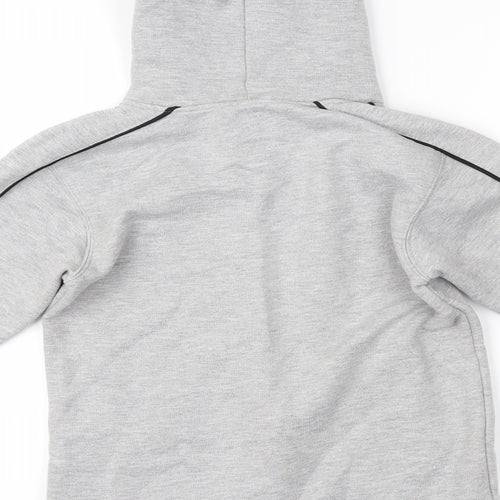 gymgarmz Womens Grey   Pullover Hoodie Size S