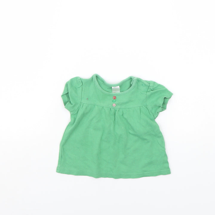 NEXT Baby Green Basic Blouse Size 3-6 Months