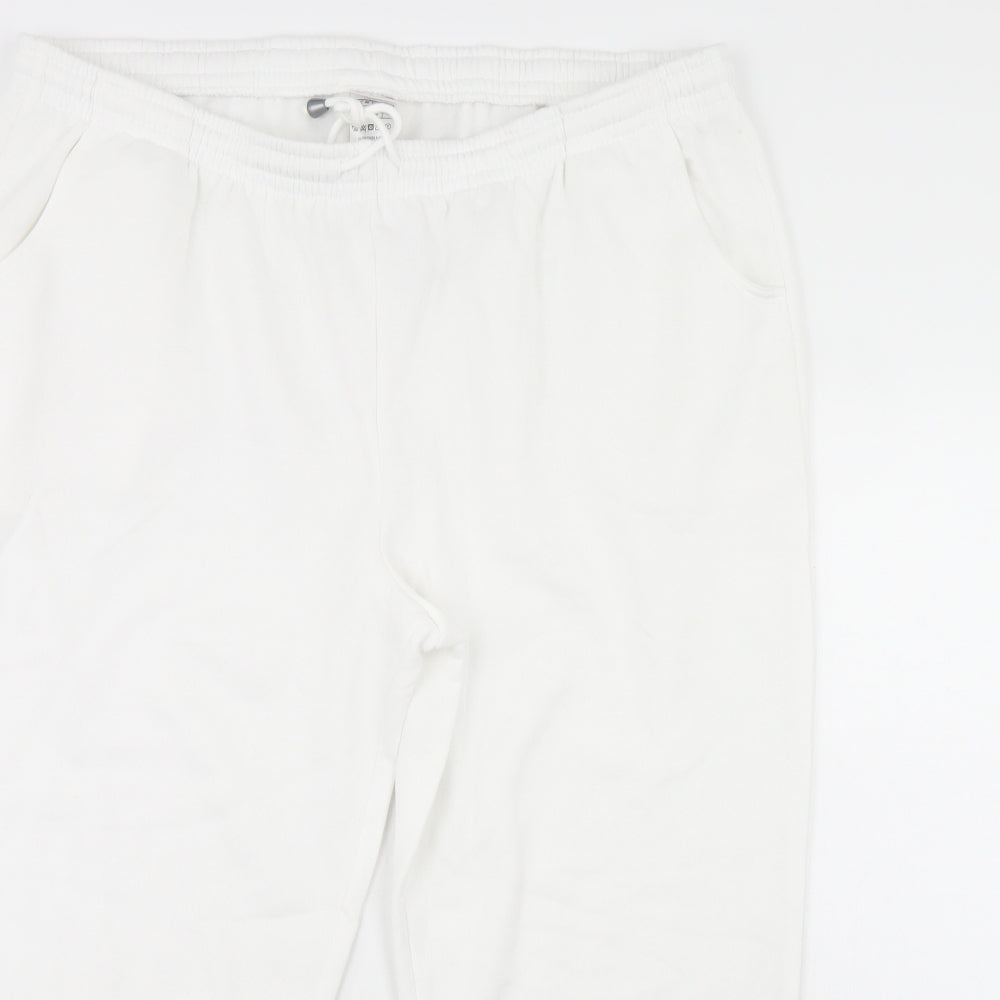 Damart Womens White   Jogger Trousers Size 22 L26 in