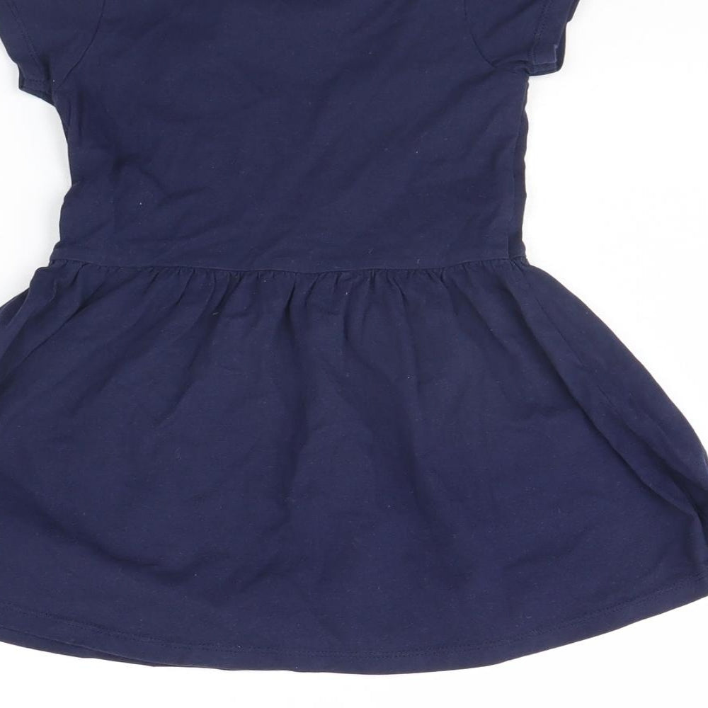 George Girls Blue   Fit & Flare  Size 2 Years