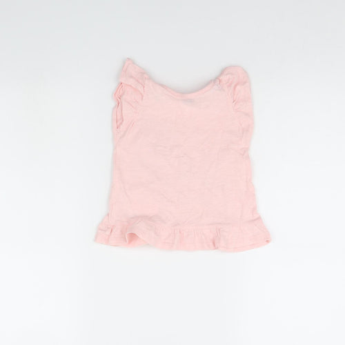 Nutmeg Girls Pink   Basic T-Shirt Size 2 Years  - Peppa Pig