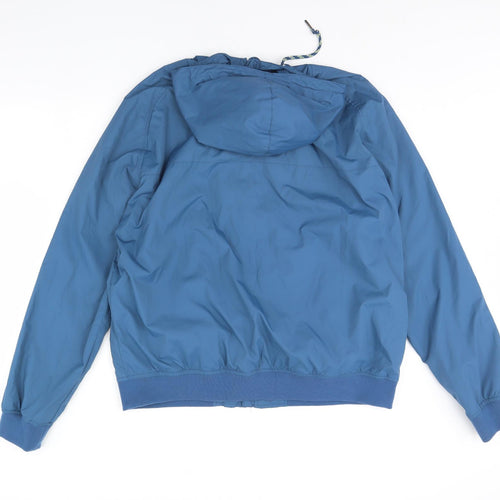 Cedar Wood State Mens Blue   Rain Coat Coat Size 2XL