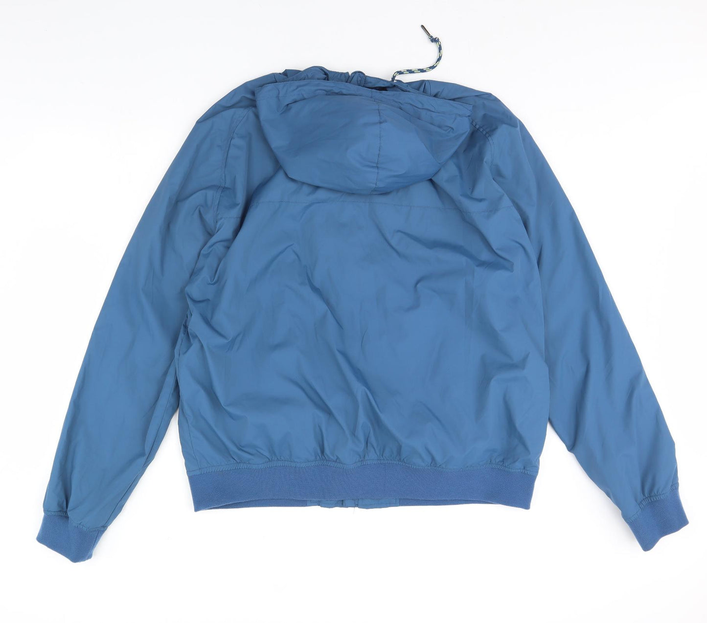 Cedar Wood State Mens Blue   Rain Coat Coat Size 2XL