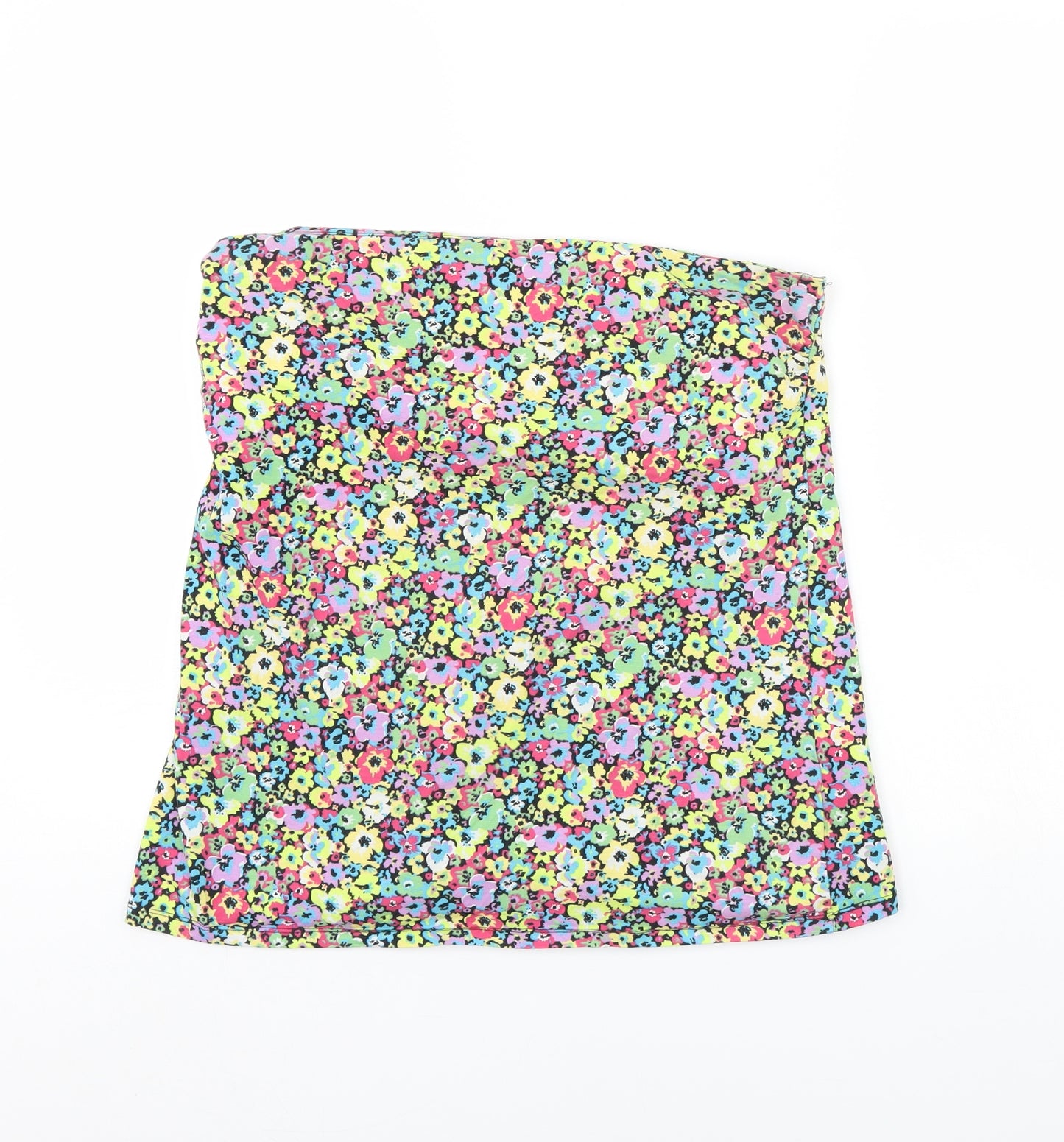 Papaya Womens Beige Floral  Basic Tank Size 18