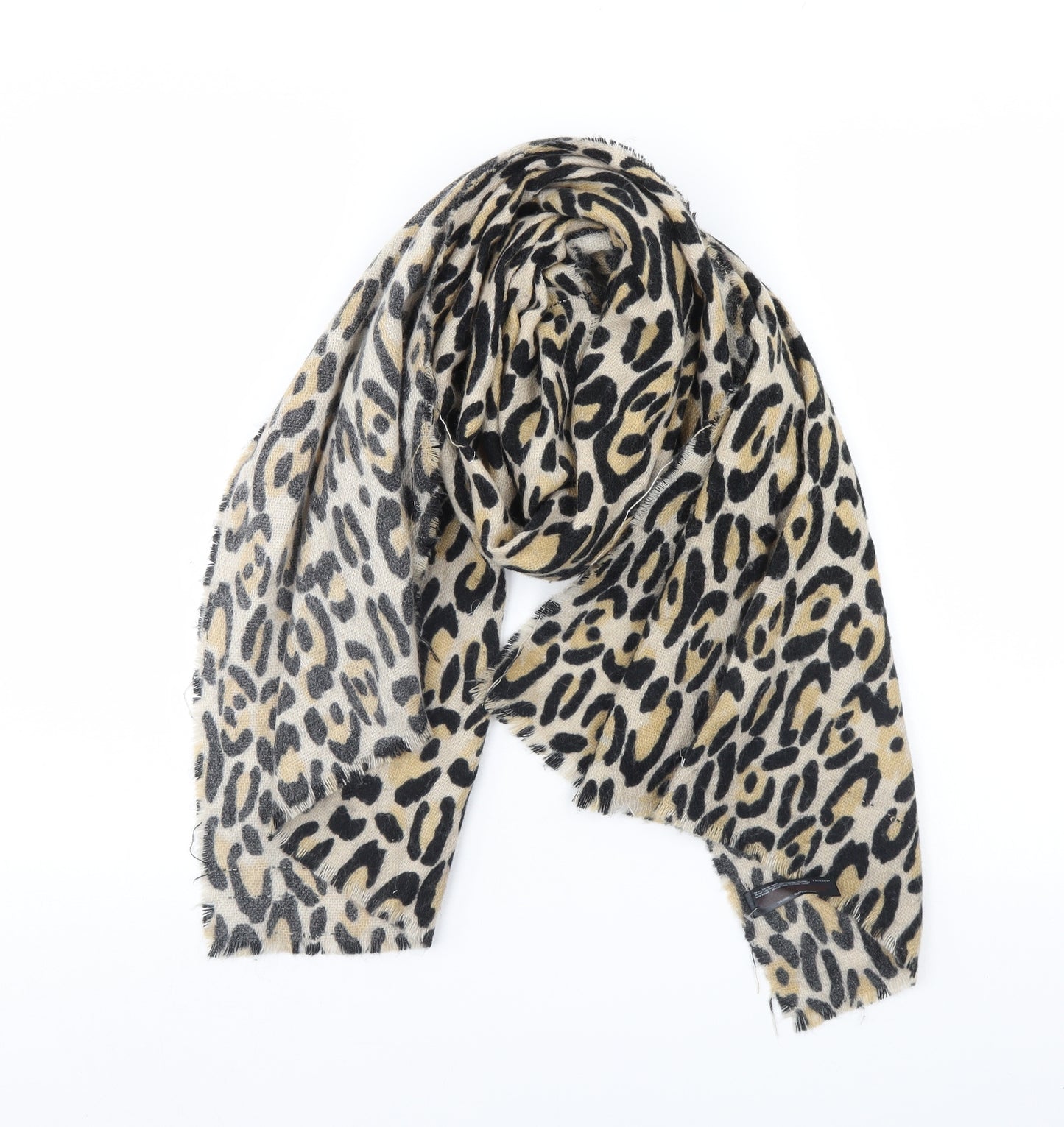 Primark Womens Brown Animal Print   Scarf