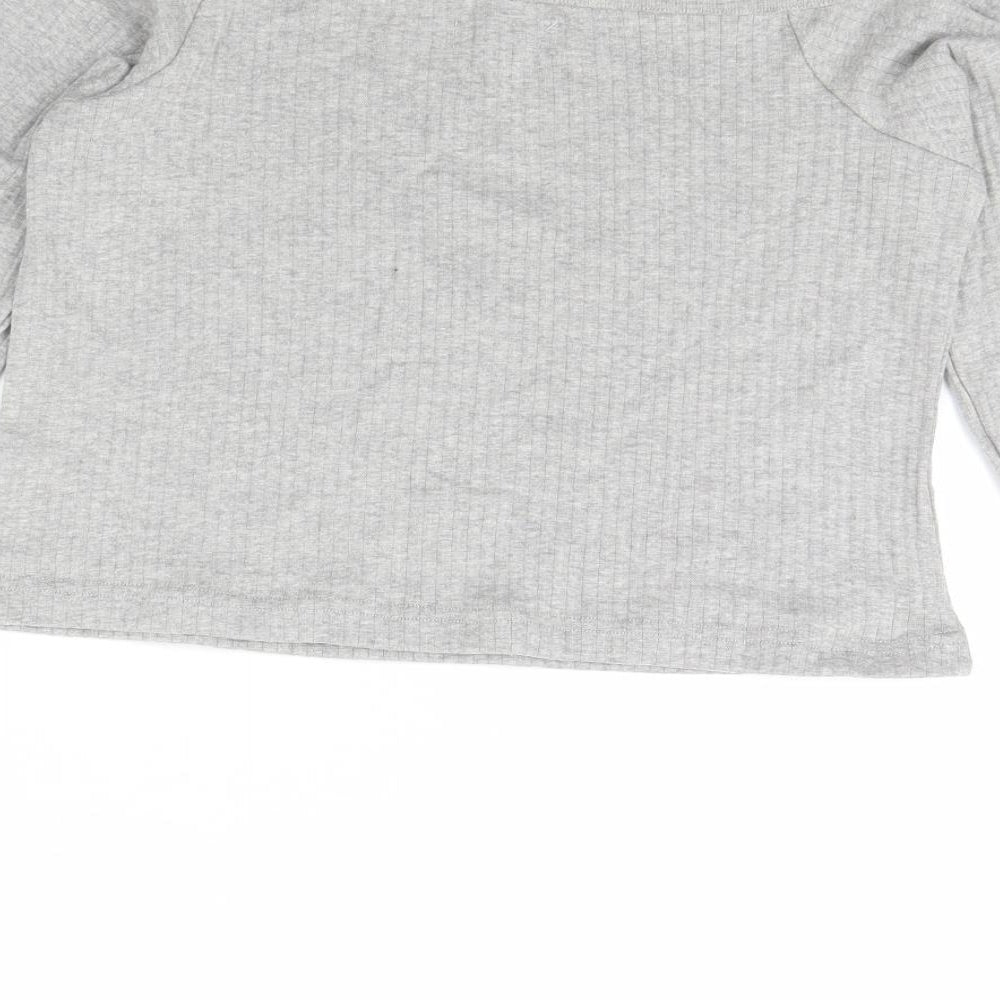 Missguided Womens Grey   Pullover Jumper Size 14