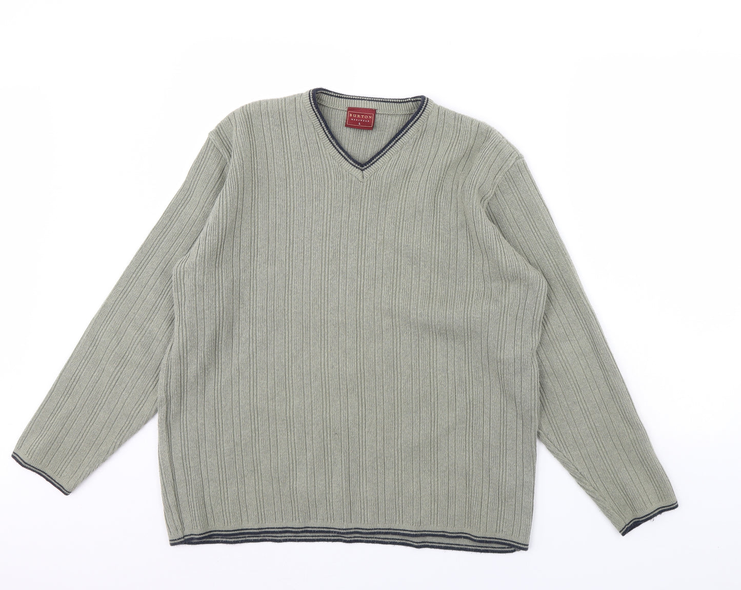 Burton Mens Green   Pullover Jumper Size L