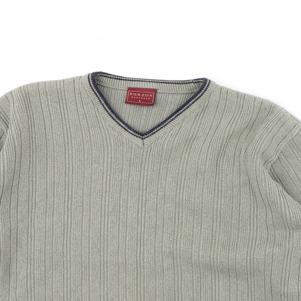 Burton Mens Green   Pullover Jumper Size L