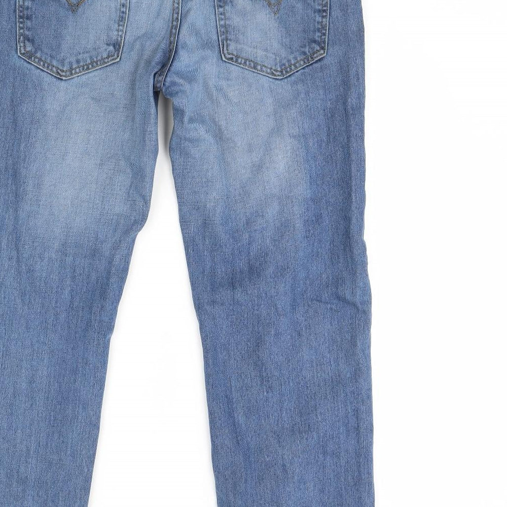 Burton Mens Blue  Denim Straight Jeans Size 34 L30 in