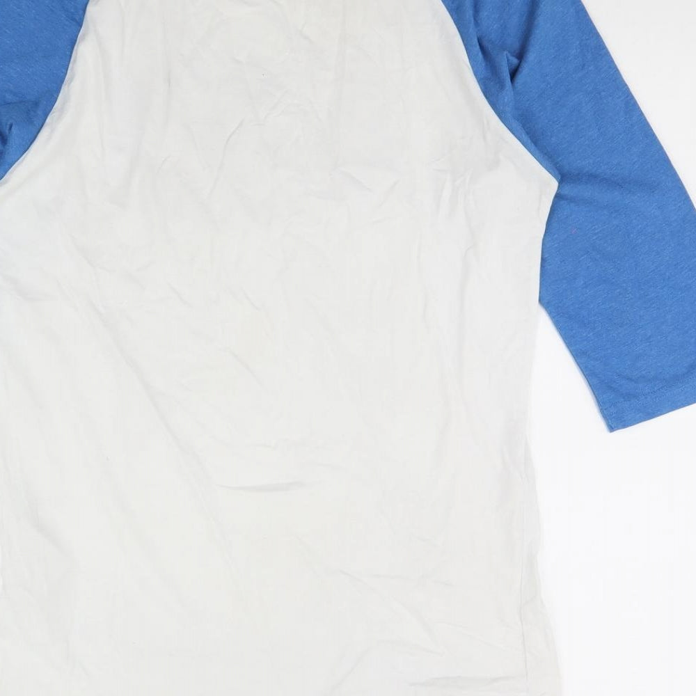 VANS Mens White    T-Shirt Size M