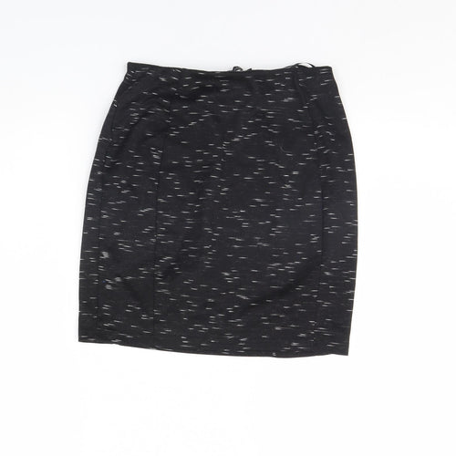 Papaya Womens Black   Mini Skirt Size 8