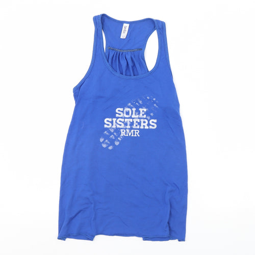 Bella Womens Blue   Basic Tank Size L