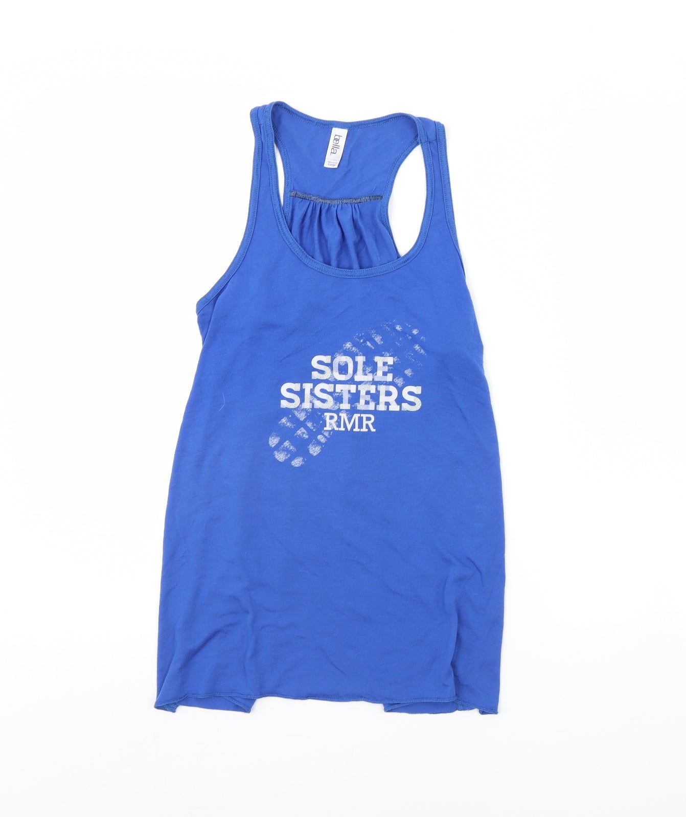 Bella Womens Blue   Basic Tank Size L