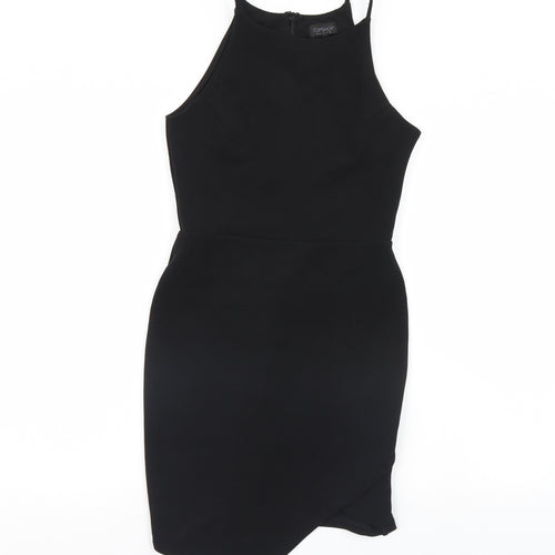 Topshop Womens Black   Mini  Size 10