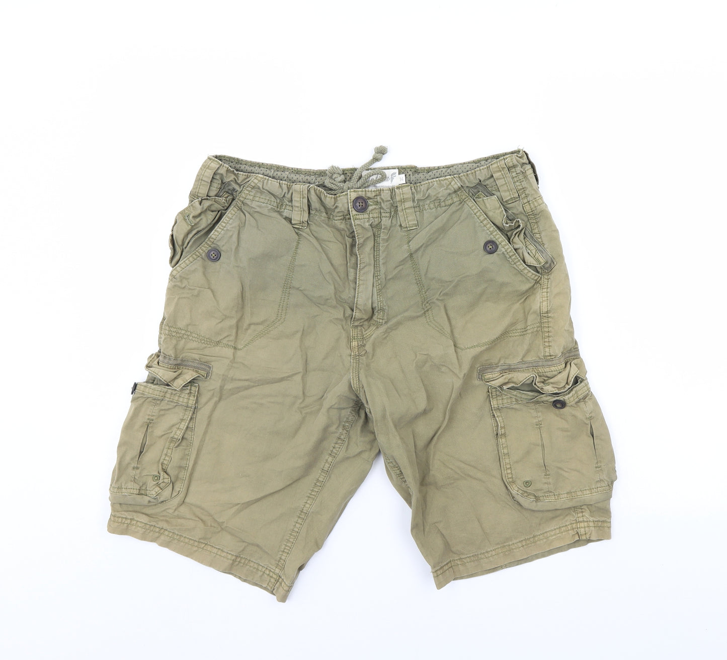 Onfire Mens Green   Chino Shorts Size 34