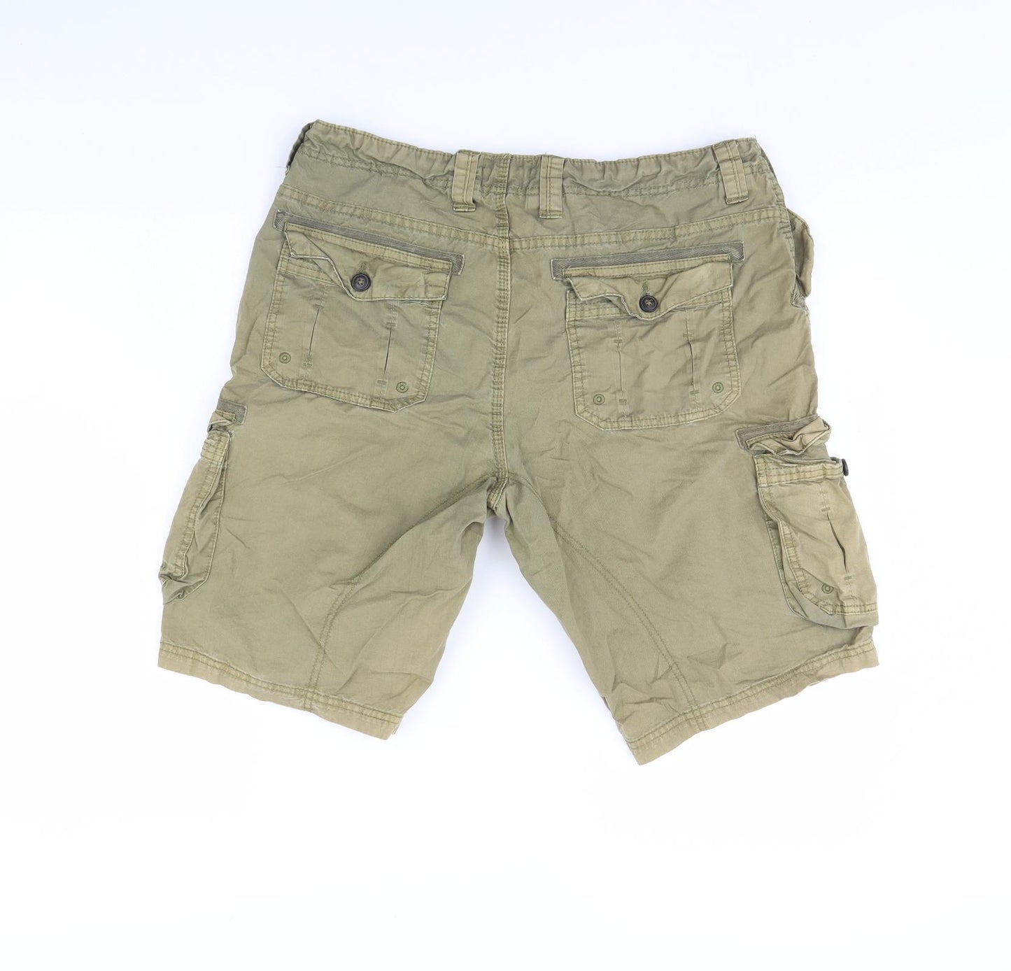 Onfire Mens Green   Chino Shorts Size 34