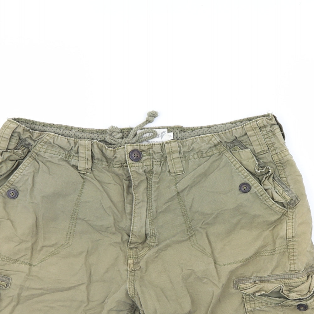 Onfire Mens Green   Chino Shorts Size 34