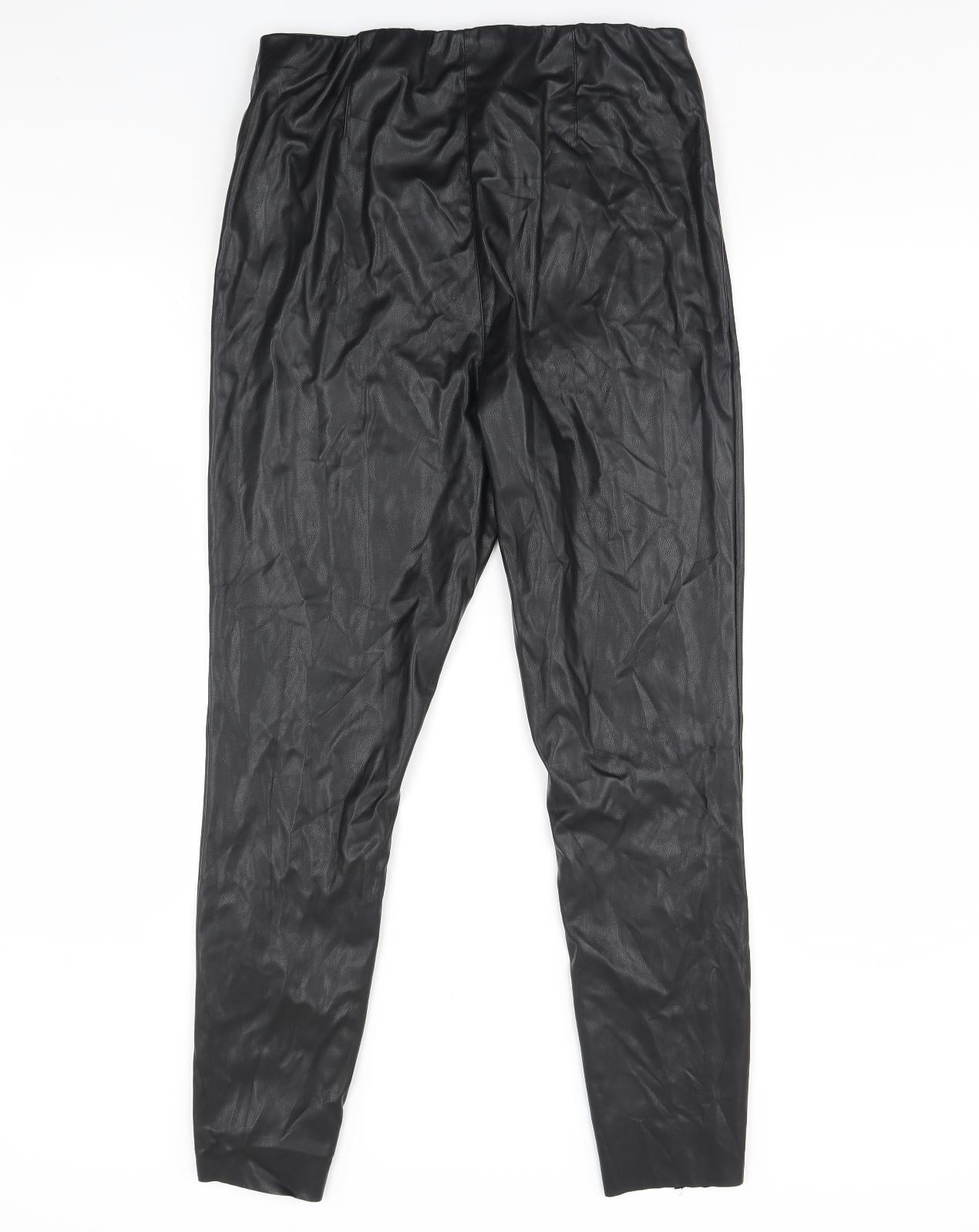 H&M Womens Black   Capri Leggings Size 18 L30 in