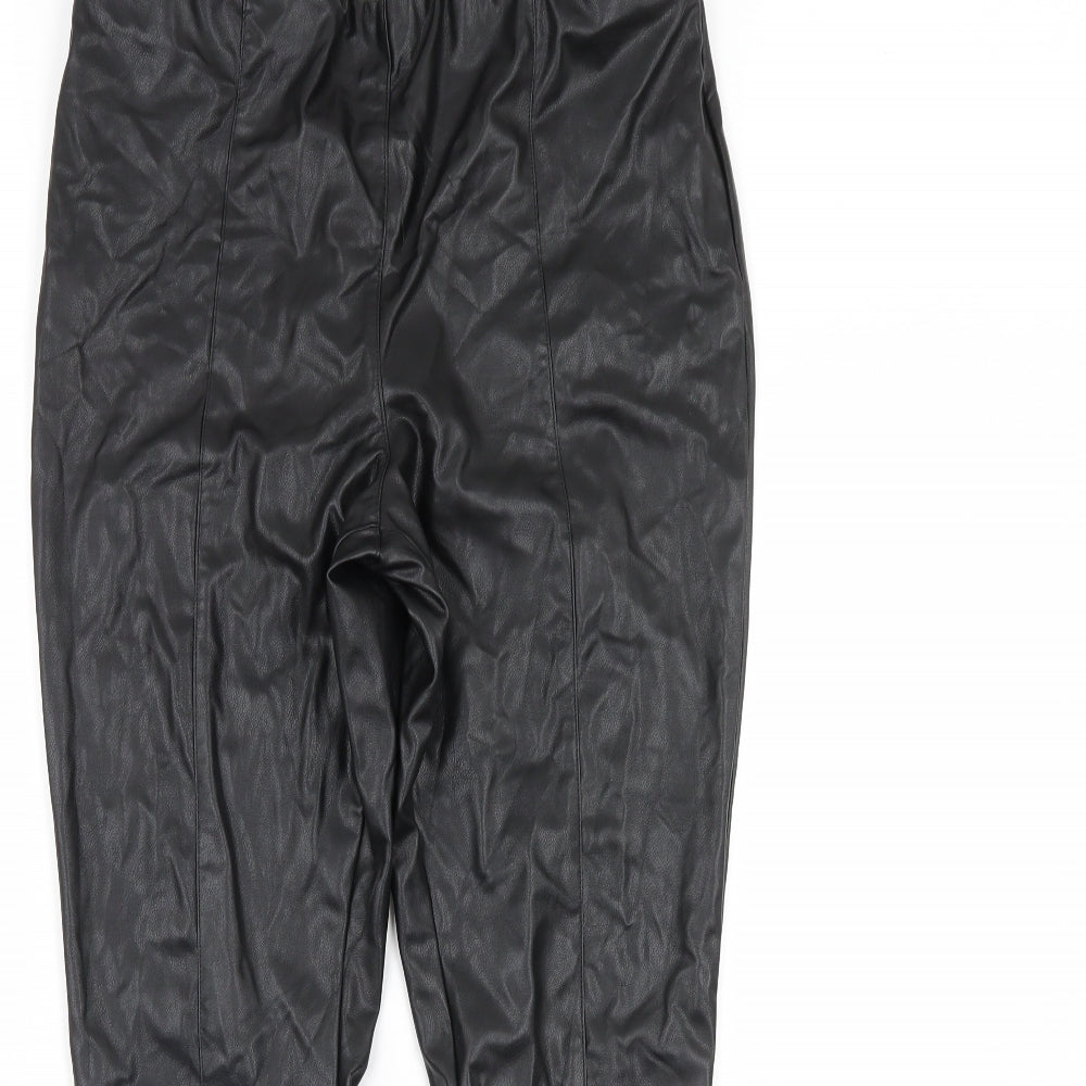 H&M Womens Black   Capri Leggings Size 18 L30 in