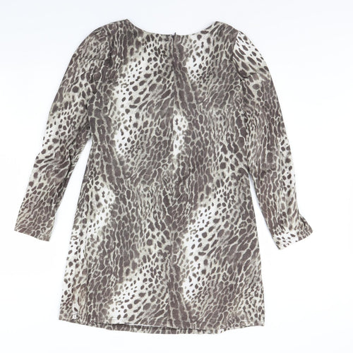 yummy  Womens Brown Animal Print  Mini  Size L