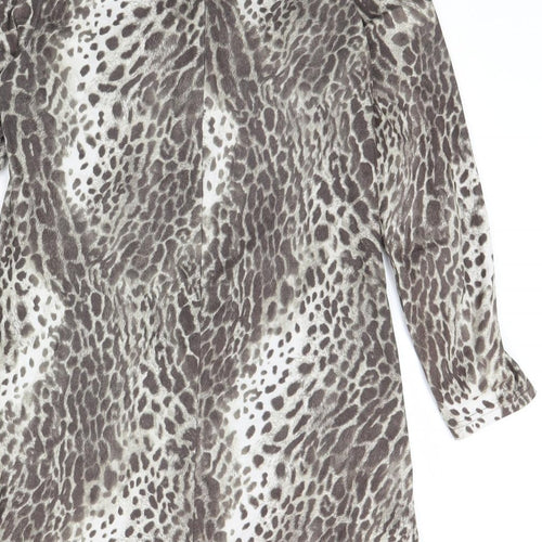 yummy  Womens Brown Animal Print  Mini  Size L