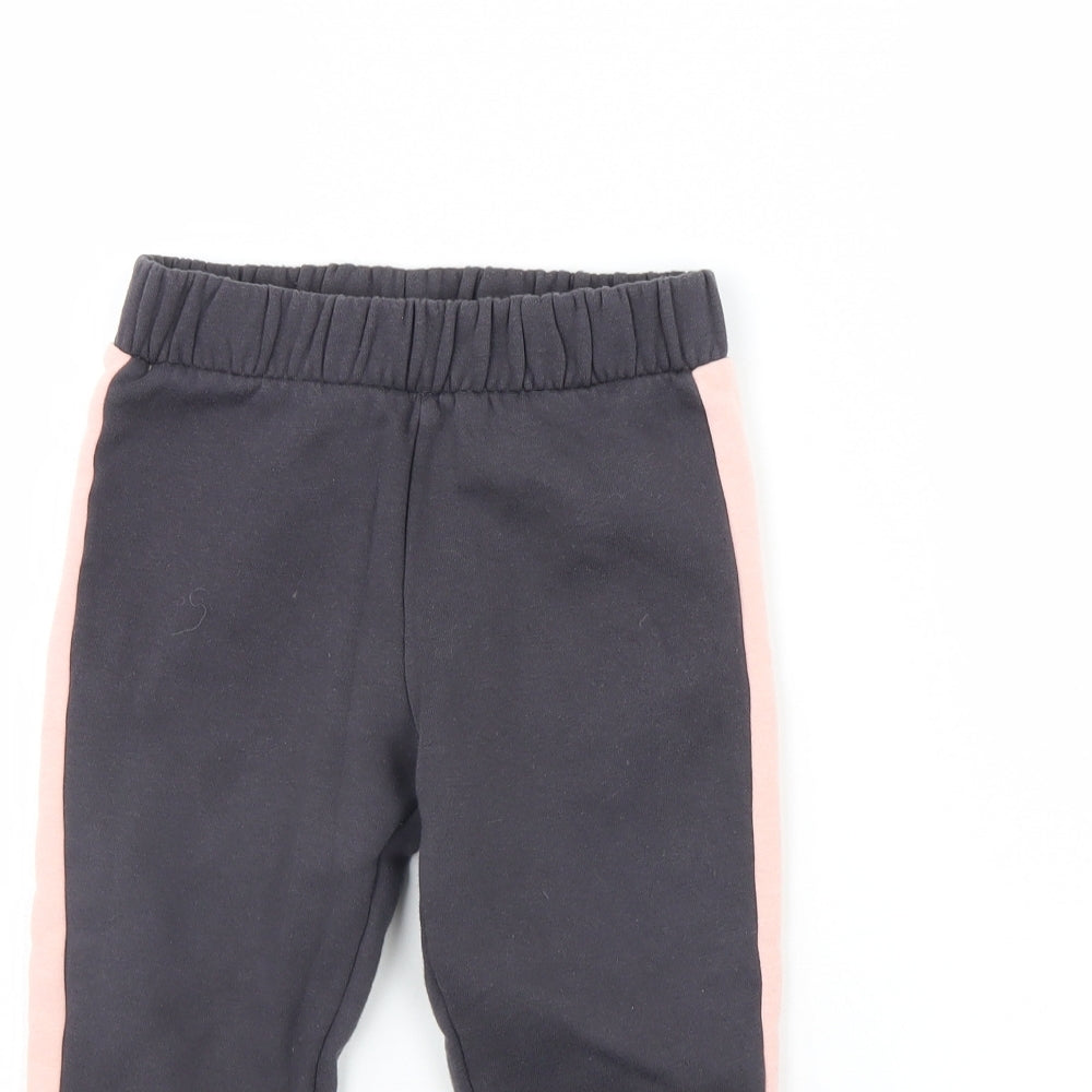 Disney Girls Grey   Jogger Trousers Size 3 Years - Disney