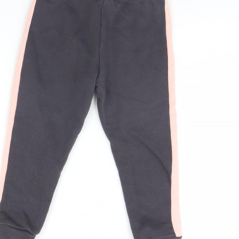 Disney Girls Grey   Jogger Trousers Size 3 Years - Disney