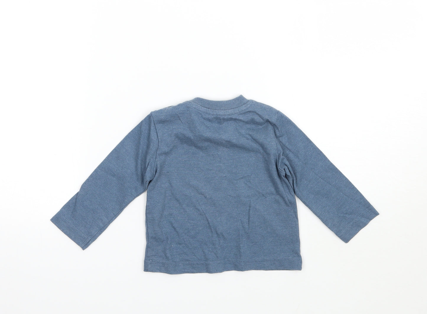 Nutmeg Boys Blue   Basic T-Shirt Size 6-9 Months