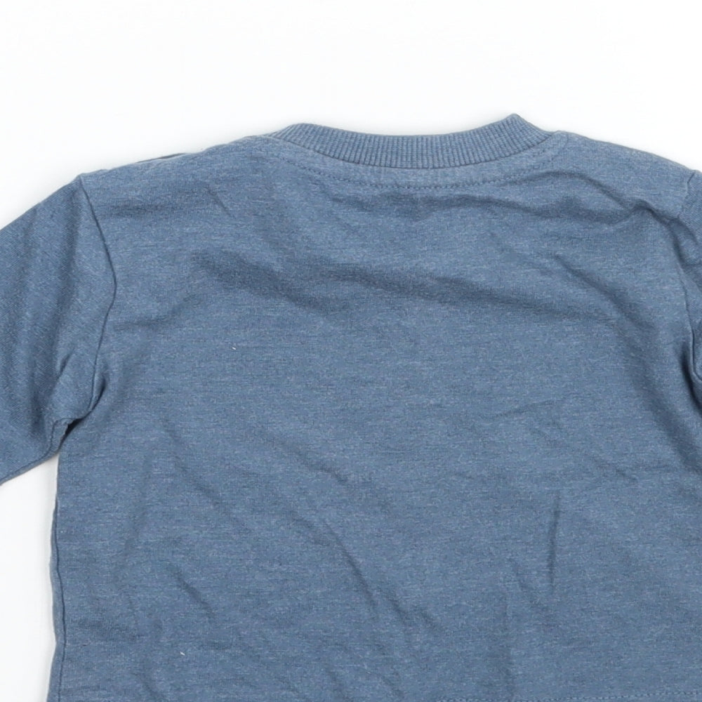 Nutmeg Boys Blue   Basic T-Shirt Size 6-9 Months