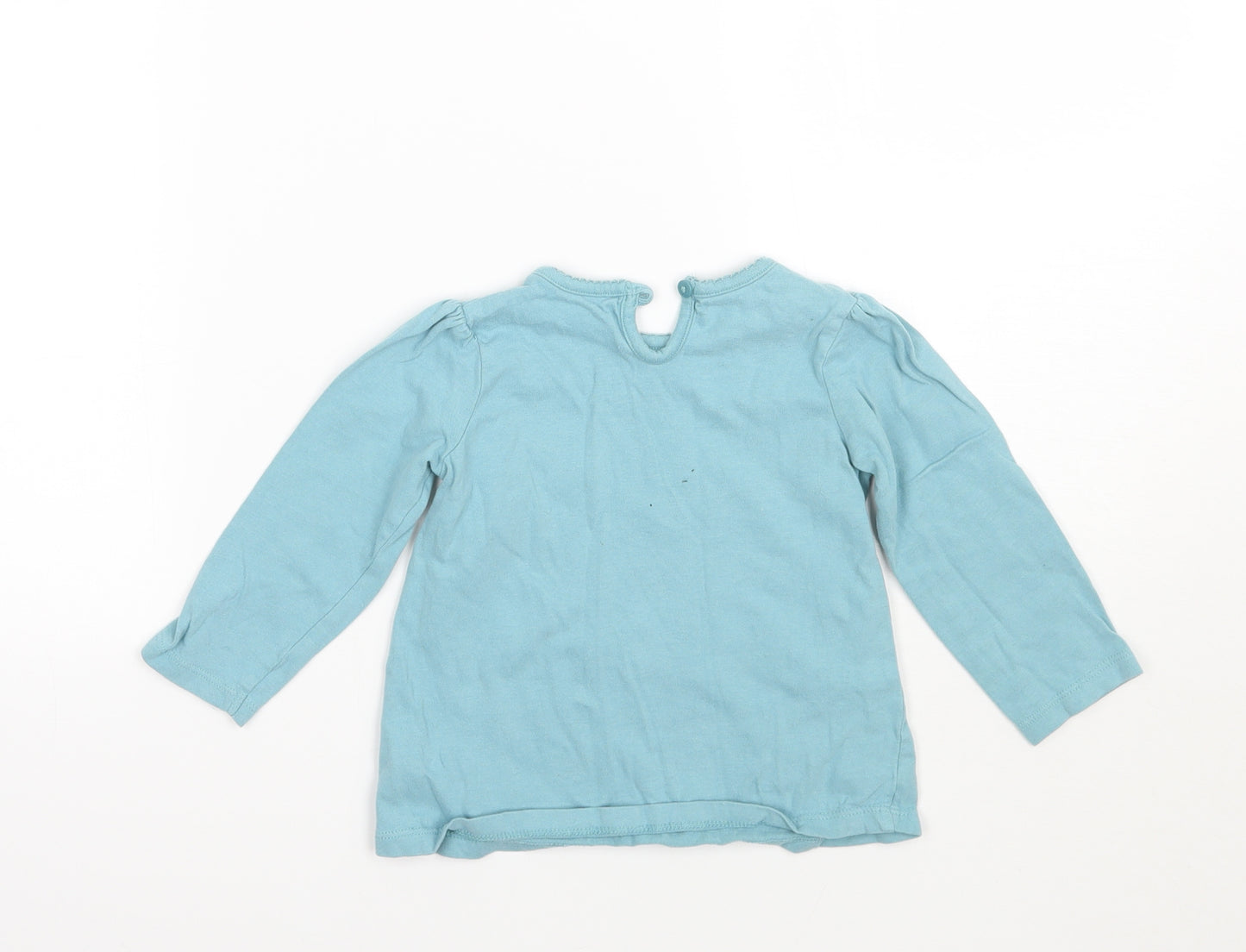 vGeorge Girls Blue   Basic T-Shirt Size 9-12 Months