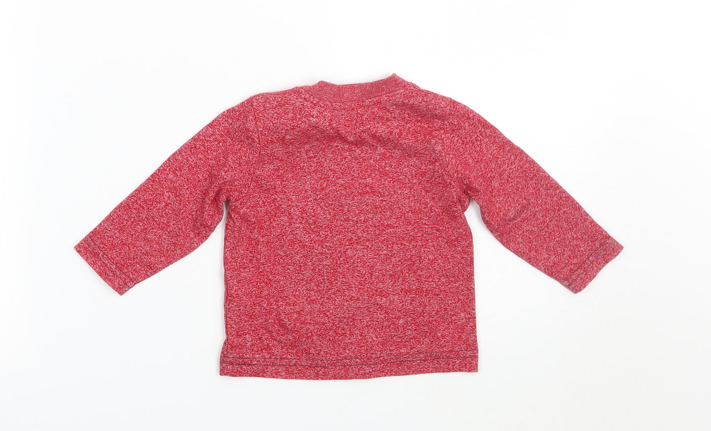 Nutmeg Boys Red   Basic T-Shirt Size 3-6 Months