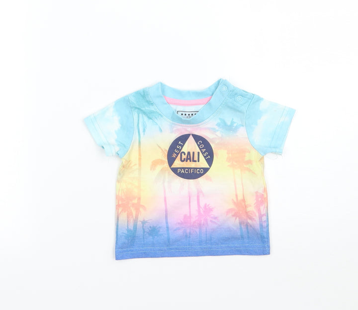 Early days Boys Blue   Basic T-Shirt Size 3-6 Months