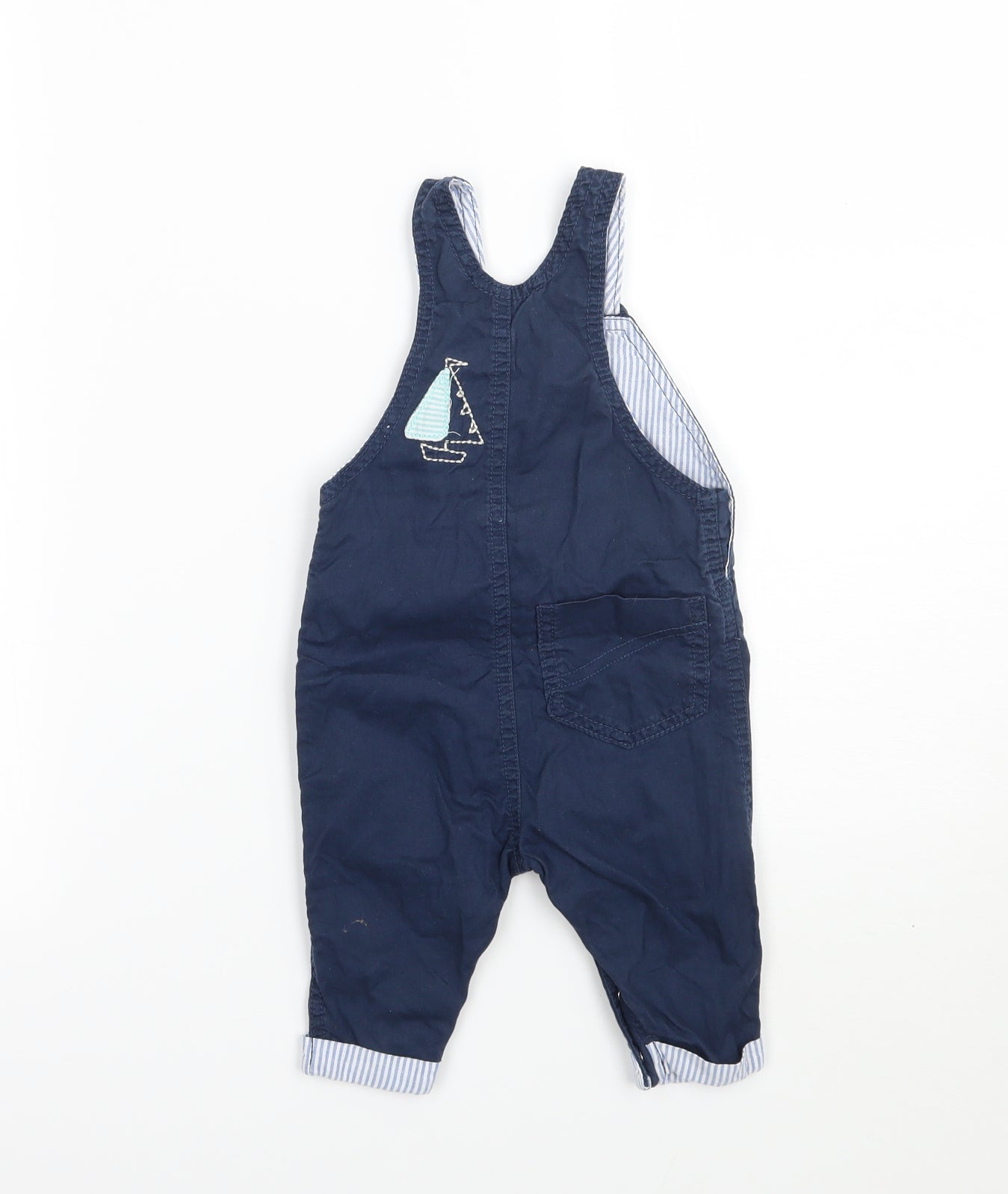 NEXT Boys Blue   Babygrow One-Piece Size 3-6 Months