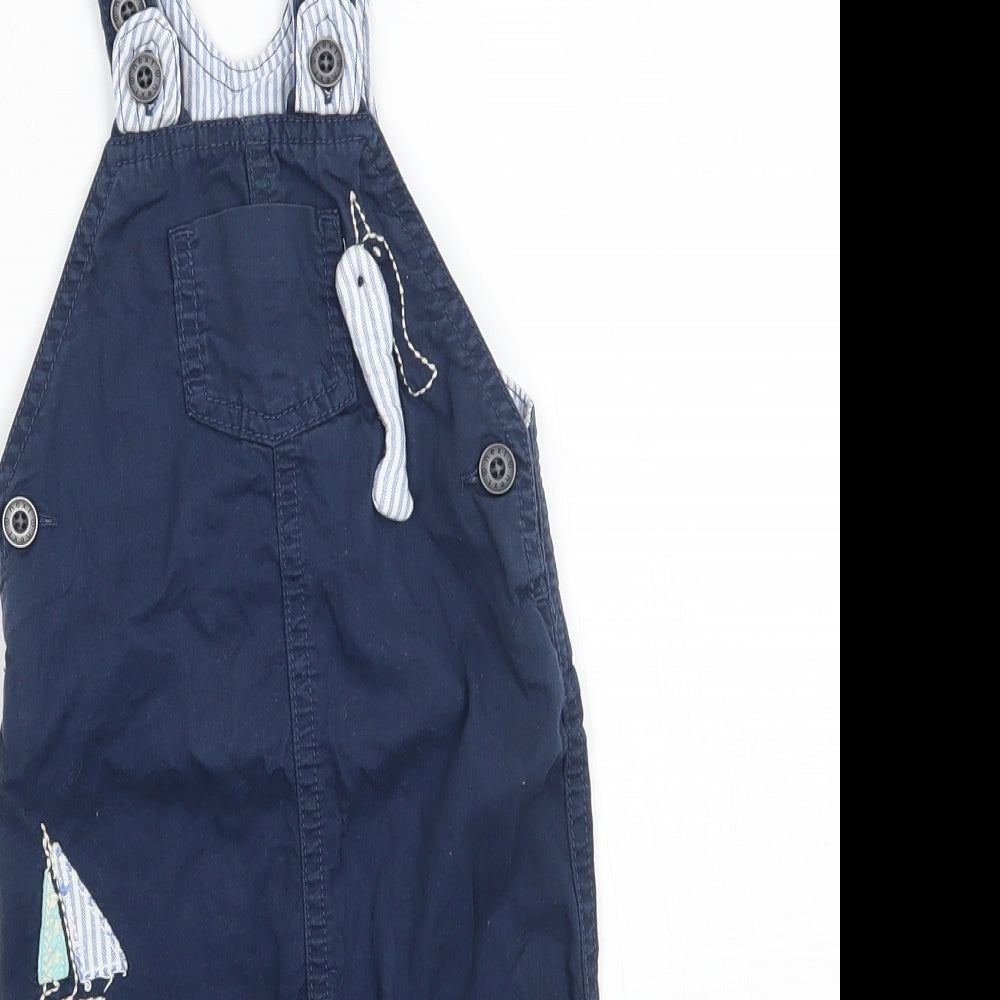 NEXT Boys Blue   Babygrow One-Piece Size 3-6 Months