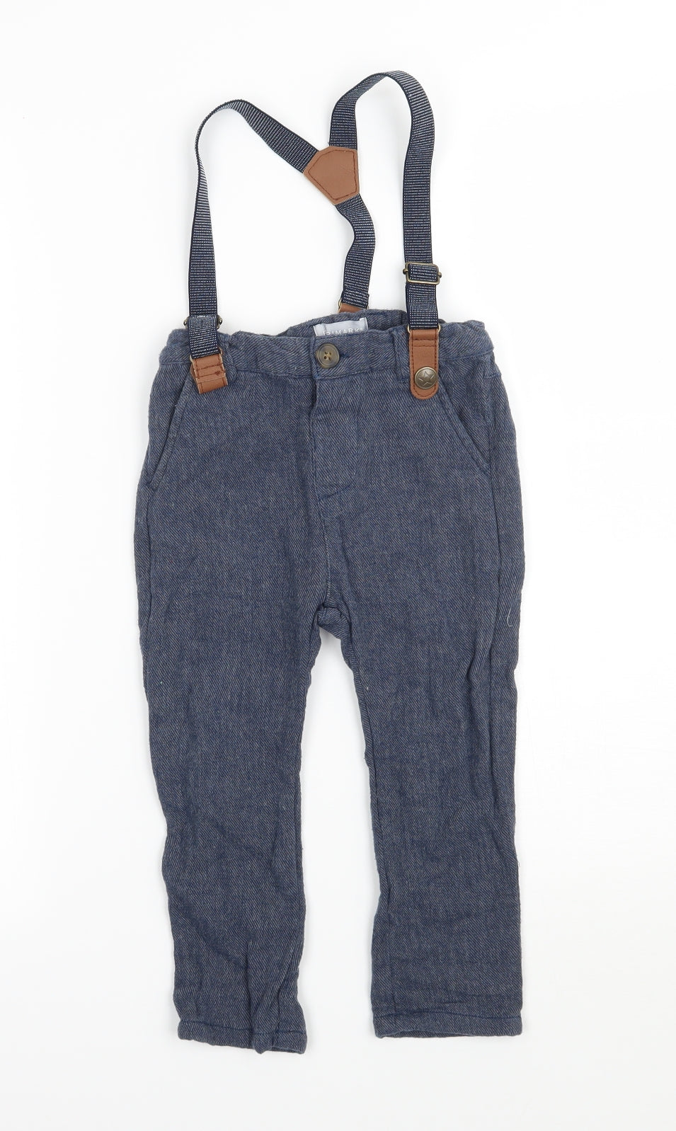 Primark Boys Blue   Capri Trousers Size 18-24 Months