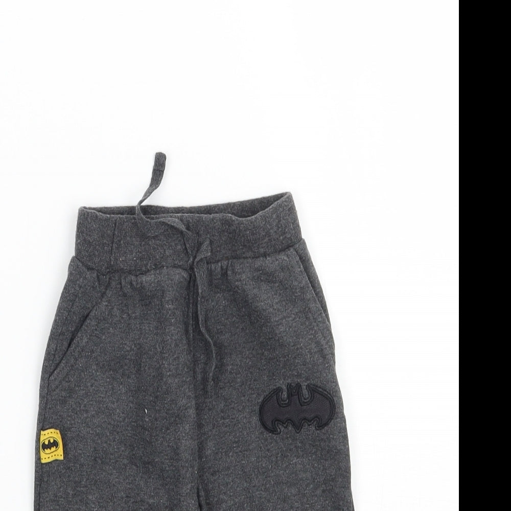 Primark Boys Grey   Jogger Trousers Size 3-6 Months  - Batman
