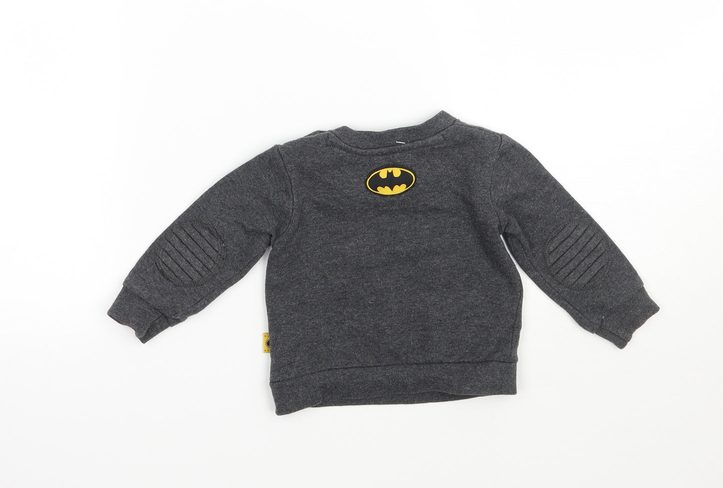 Primark Boys Grey   Pullover Jumper Size 3-6 Months  - Batman