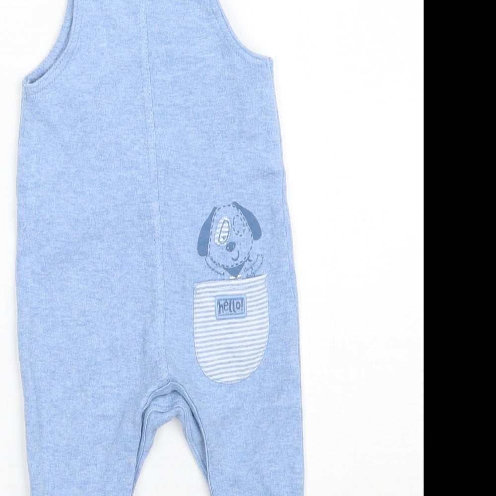 George Baby Blue   Babygrow One-Piece Size 3-6 Months