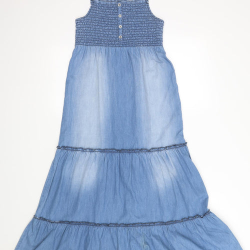 George Girls Blue   A-Line  Size 11-12 Years