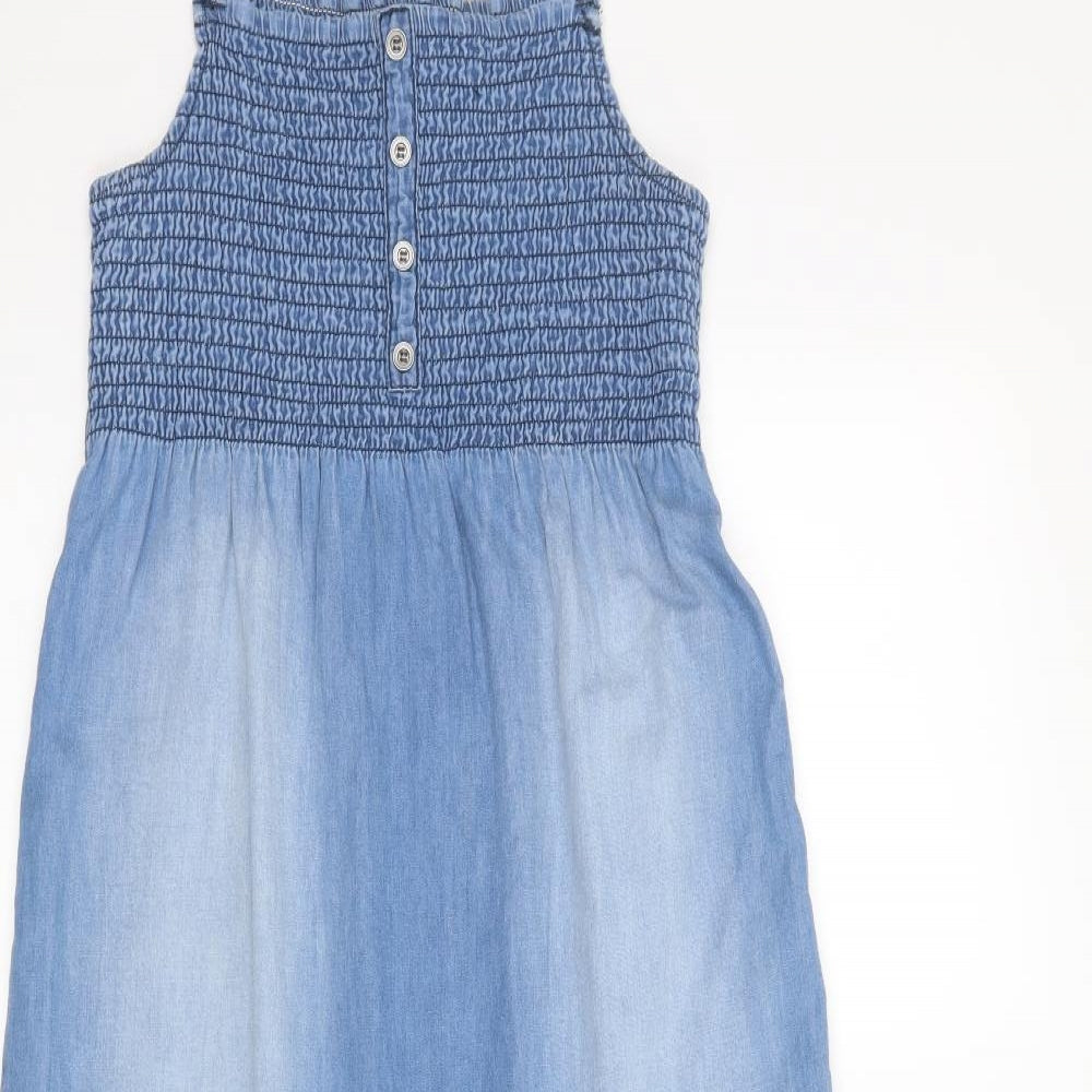 George Girls Blue   A-Line  Size 11-12 Years