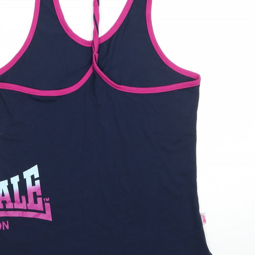 Lonsdale Womens Blue   Basic Tank Size 10