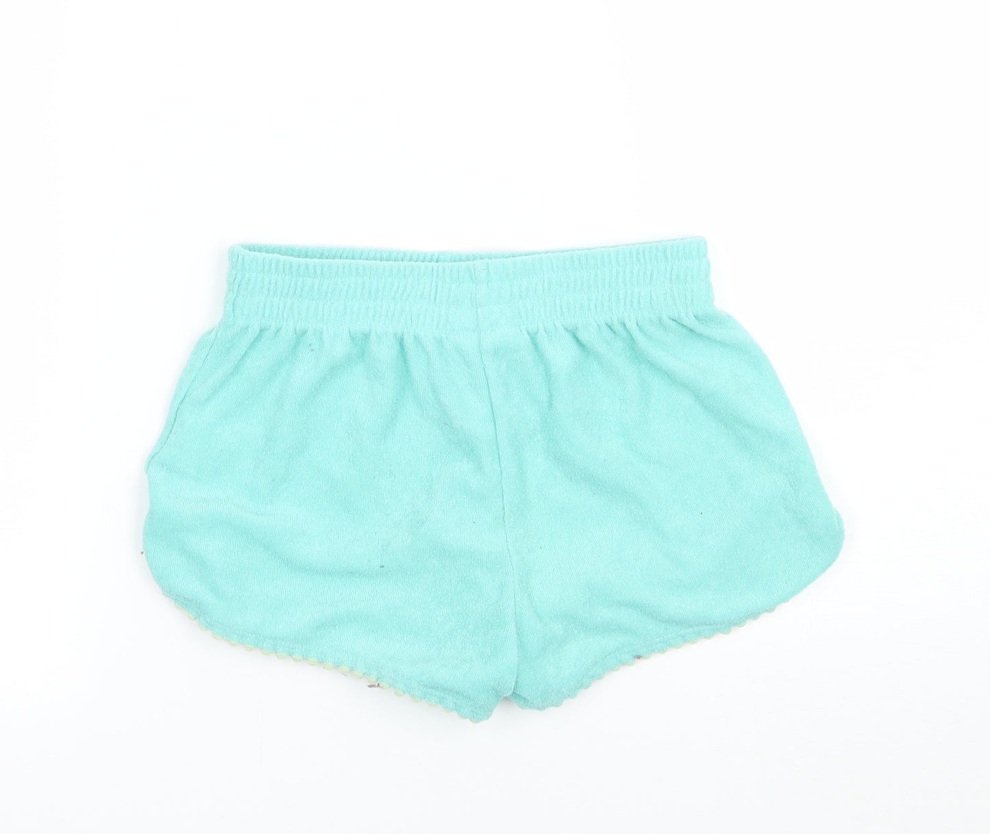 Matalan Girls Green   Sweat Shorts Size 8 Years